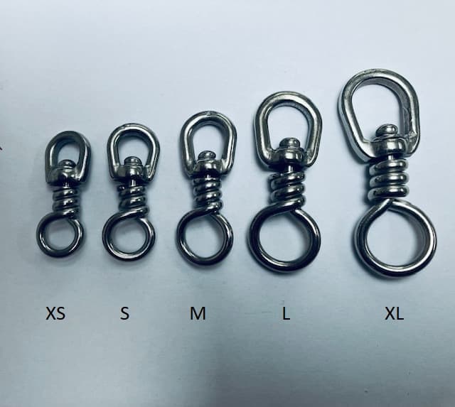 D Ring swivels