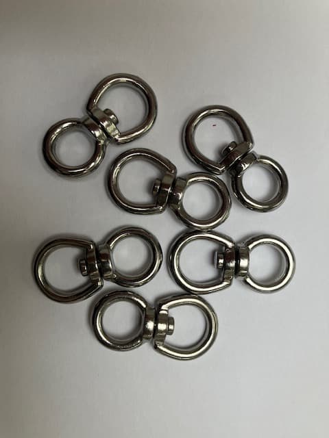 Double O ring swivels